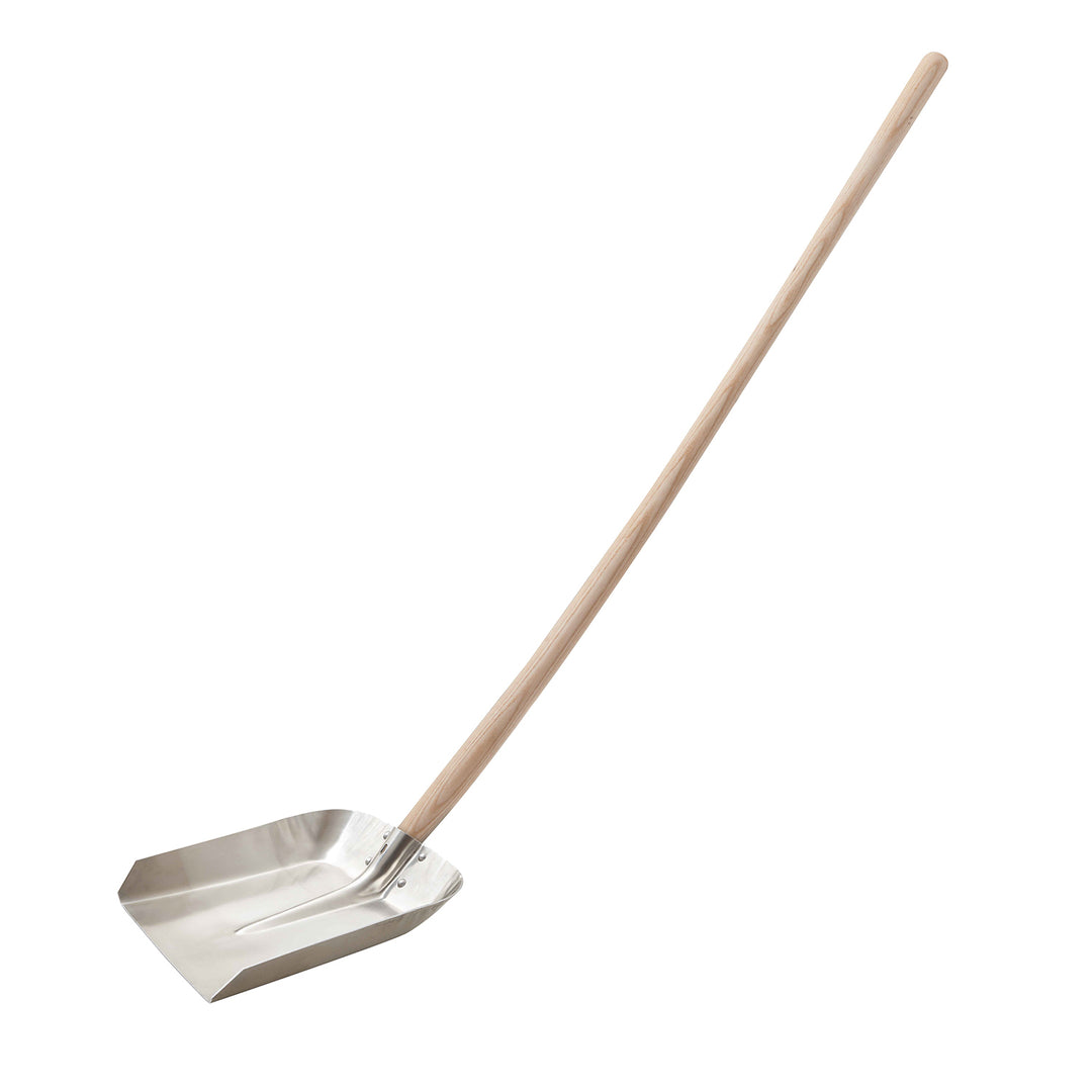 <tc>Clay shovel made of aluminium without steel edge, including handle</tc>