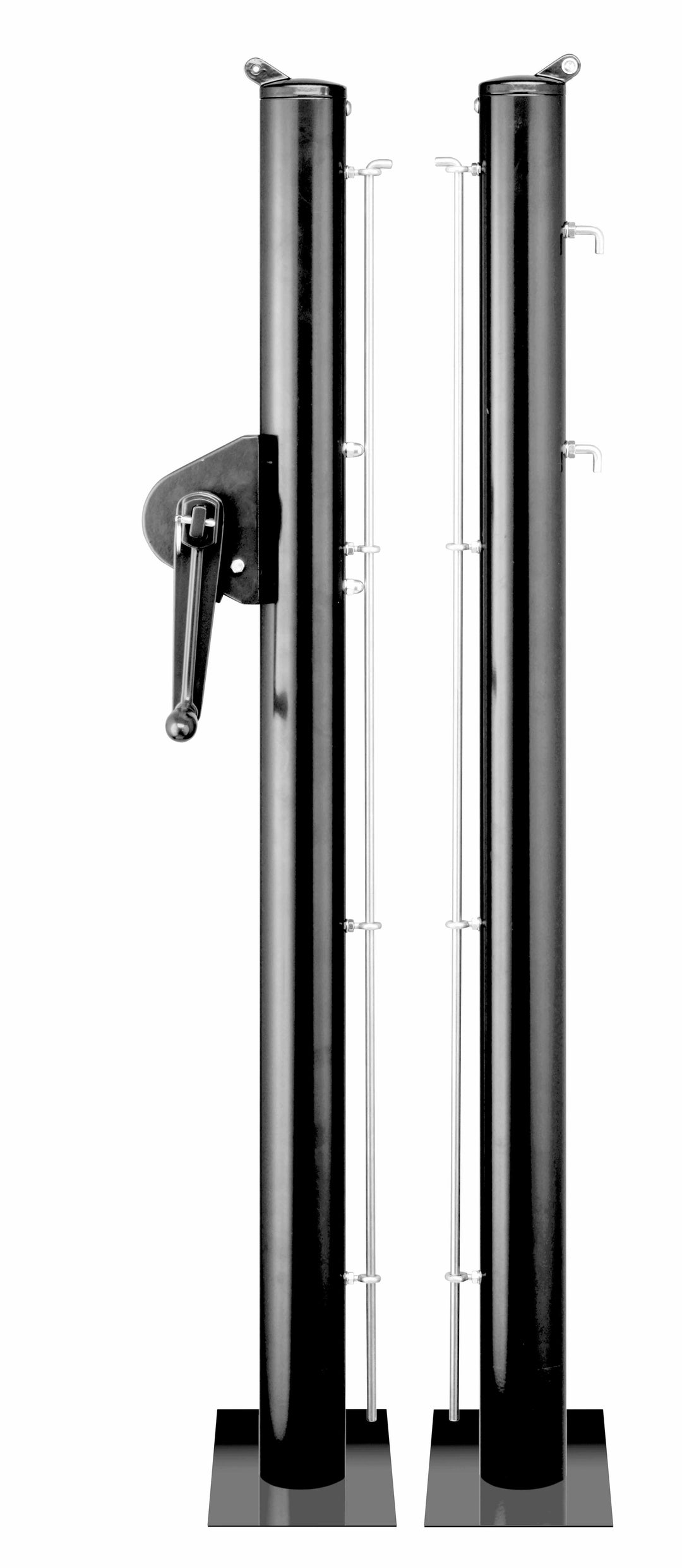 Padel Tennis Pfosten ø 73 mit Platte