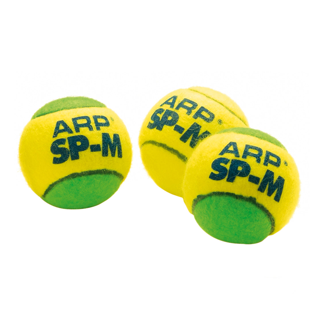 Tennis ball arp slow playing, presseless